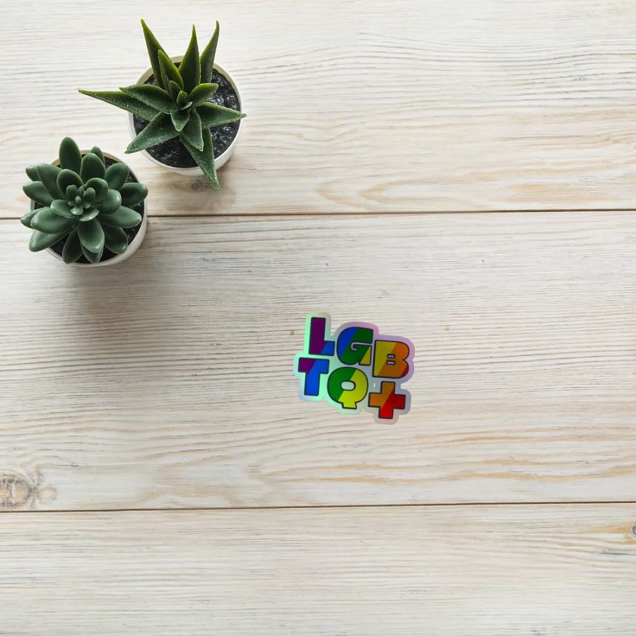 LGBTQ+ Pride Holographic Sticker product image (8)