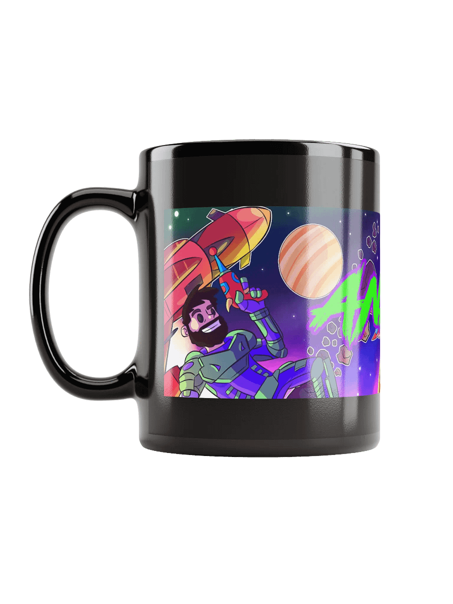 King Retro Raider Mug - Black product image (6)