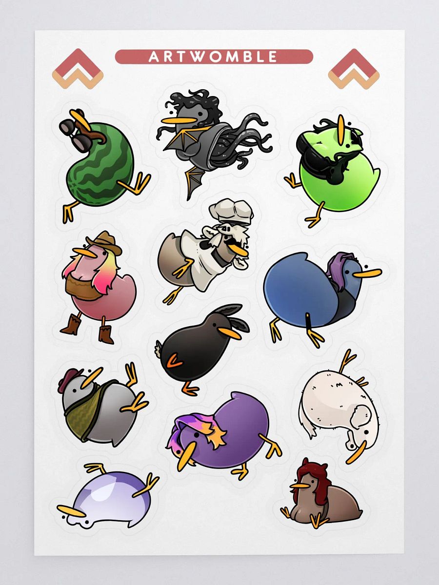 Berd-Day Sticker Sheet 5 product image (3)