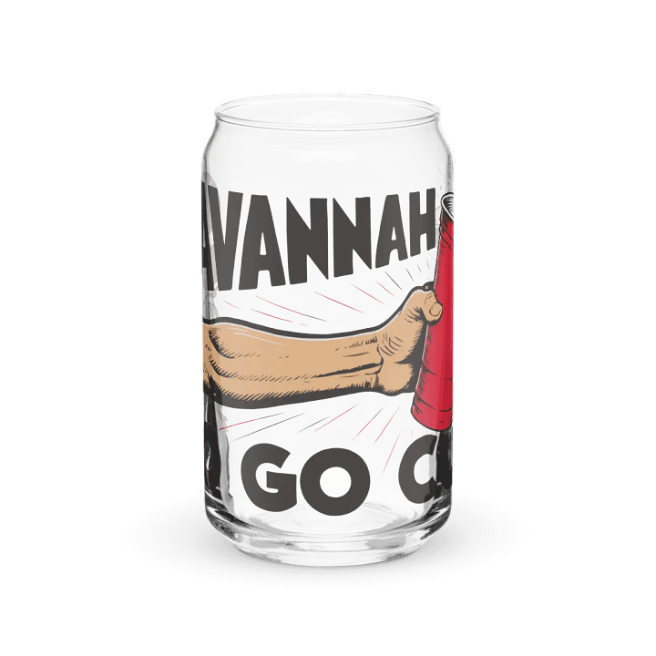 Can Shaped Glass: Savannah To Go Cup Design [00022] product image (1)