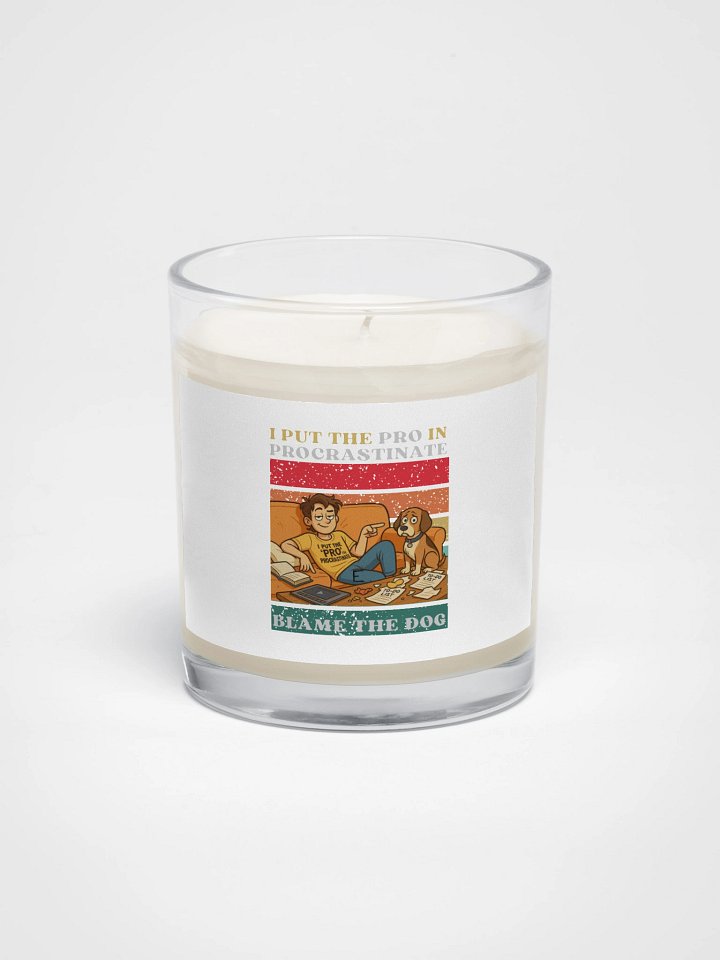 Procrastination Pro Soy Wax Candle product image (1)