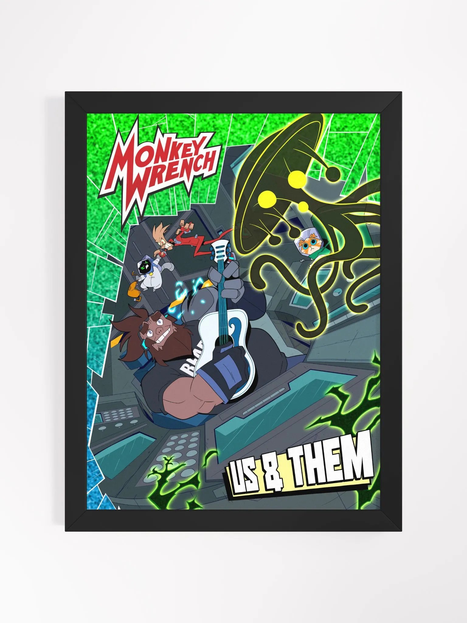 Monkey Wrench - Us & Them Framed Poster product image (1)