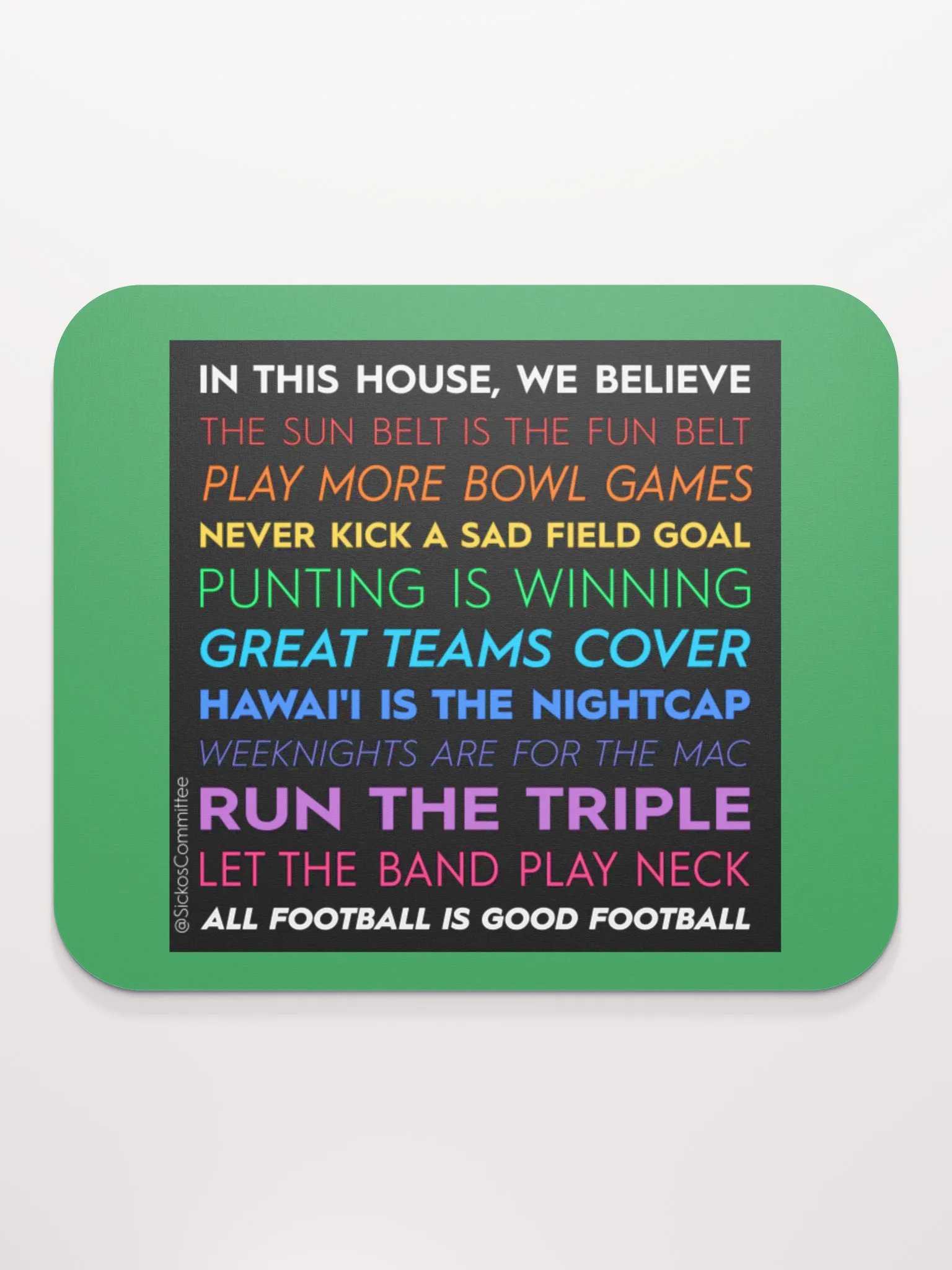 IN THIS HOUSE MOUSE PAD product image (2)