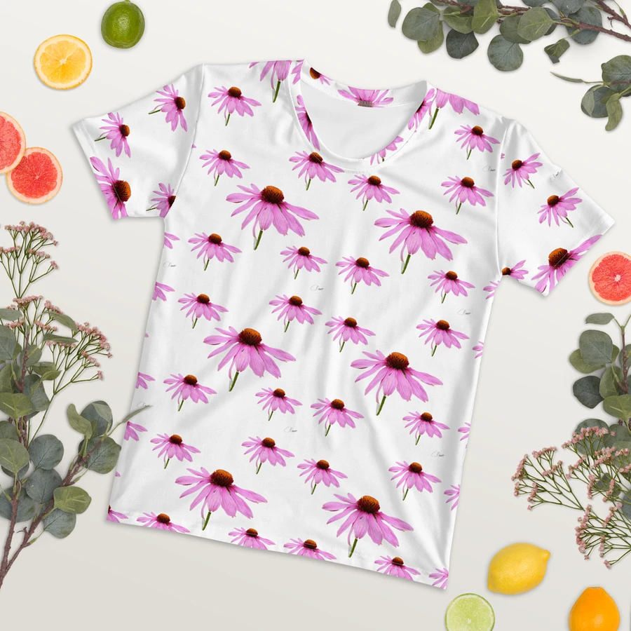 Abstract Repeating Pink Cone Flowers product image (5)