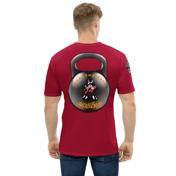 Muay Thaibata Training shirt, deep red product image (1)