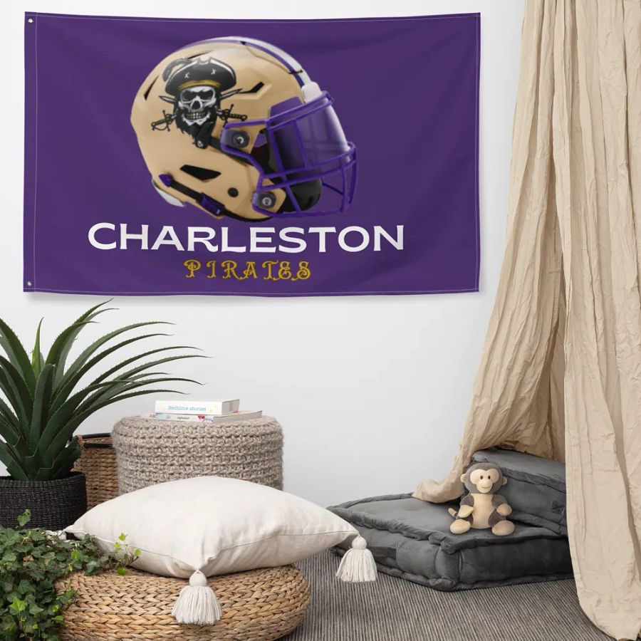 Charleston Pirates Team Flag product image (5)