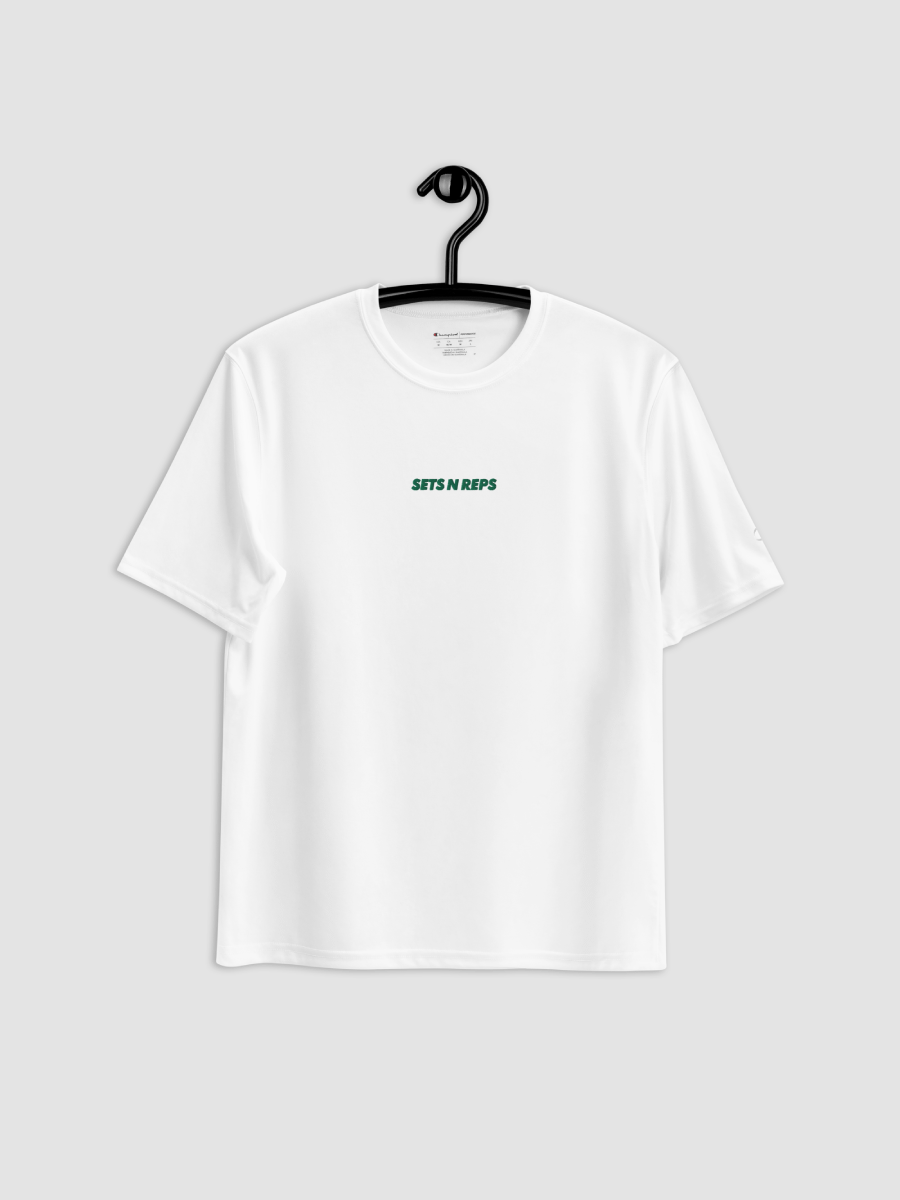 Sets N Reps Champion Double Dry® Performance T-Shirt In Green Font product image (3)
