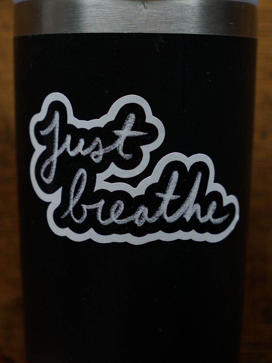 Just Breathe Sticker product image (3)