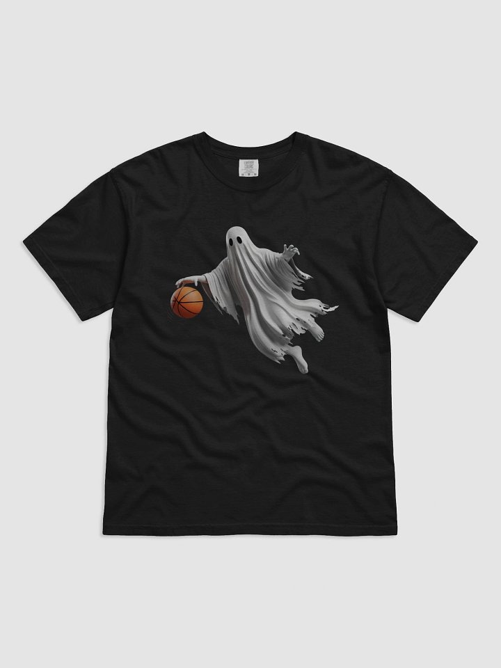 Spooky Hoops Ghost Basketball T-Shirt product image (5)