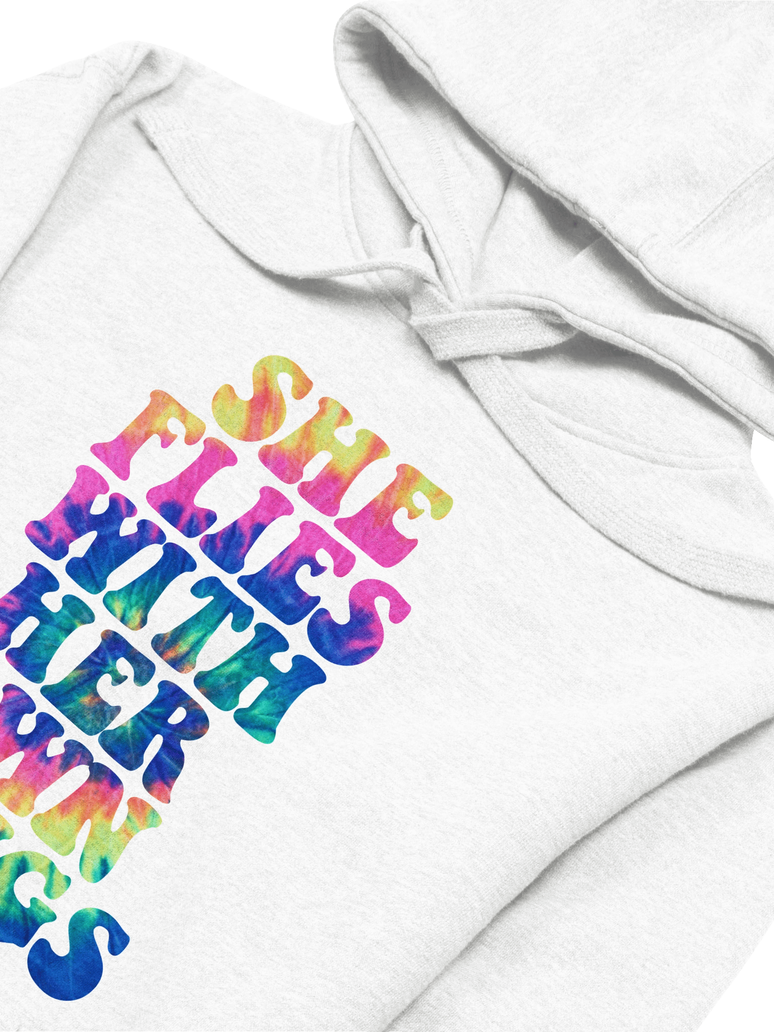 She Flies Tie Dye Hoodie product image (2)