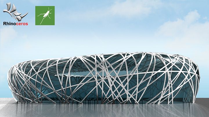 Stadium Facade Parametric Design Grasshopper Rhino Files Download product image (2)