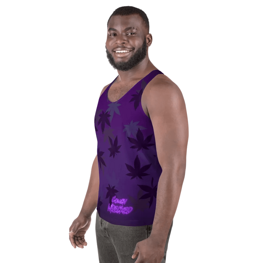 Tank Top Leafy Purple product image (6)