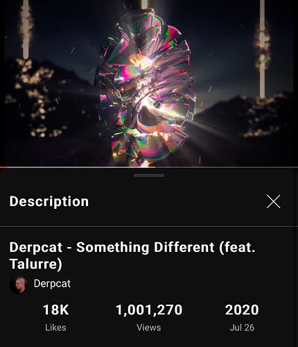 Can you believe it, 1000,000 views on Something Different!! I appreciate you guys so much, you all make my career possible ❤️