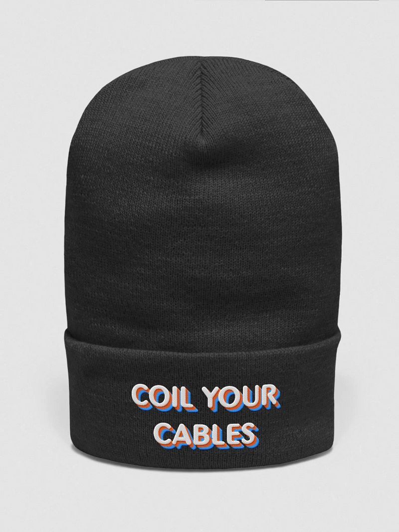 Coil Your Cables Beanie