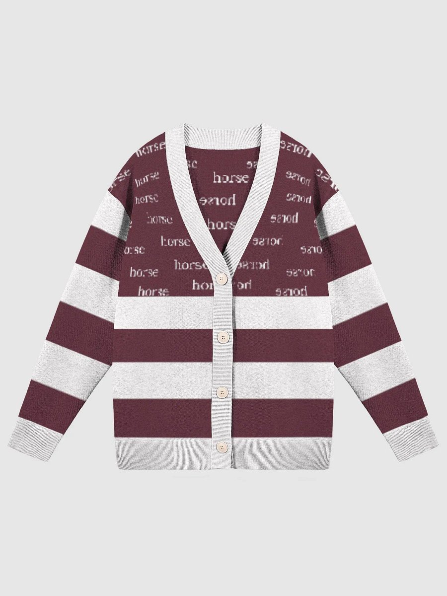 horse knit cardigan product image (4)