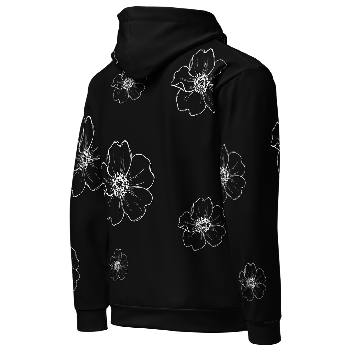 Floral Noir Women's Hoodie Set product image (4)