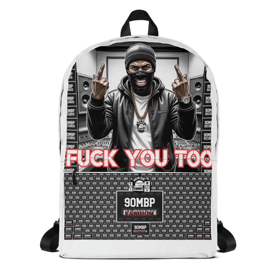 90MBP-FASHION-BACKPACK-FUCK-YOU-TOO product image (1)