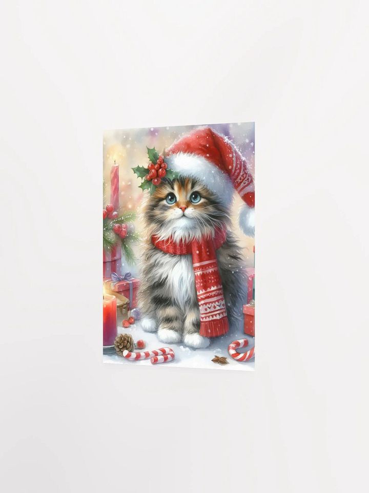 Festive Feline Wonderland Poster product image (5)