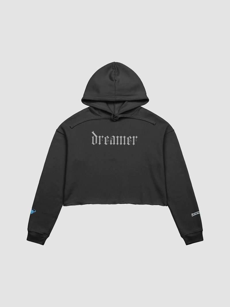 CLOUDED DREAMER LADIES CROP HOODIE