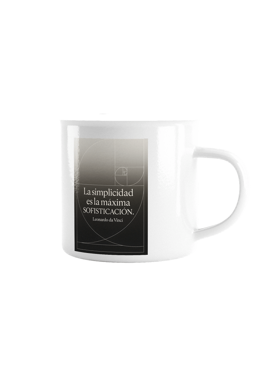 TAZA ultra-premium Leonardo da Vinci simplicidad con máxima calidad técnica product image (1)