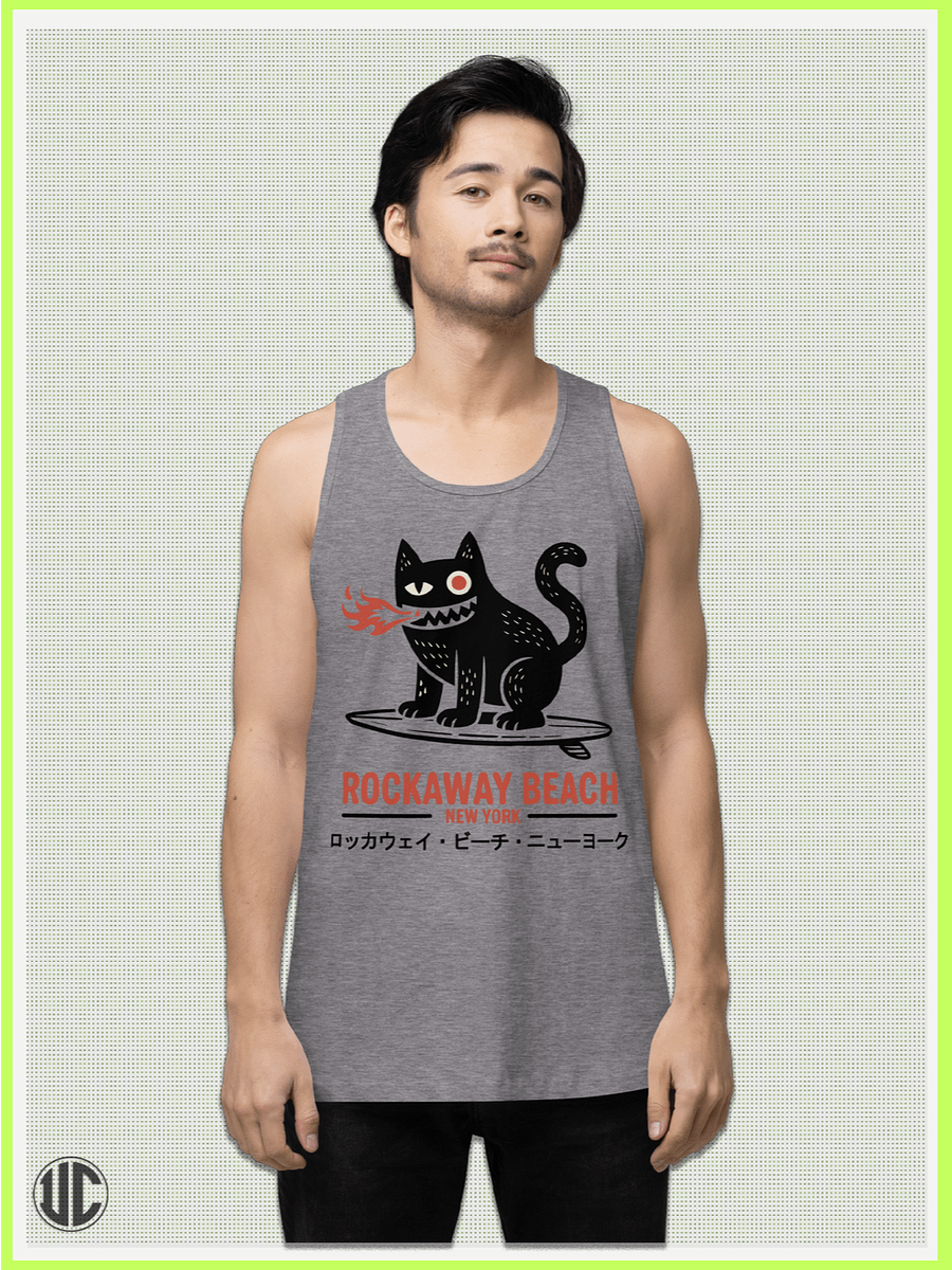 UnkoCon - Rockaway Beach NY Surfer Men's Tank Top product image (2)
