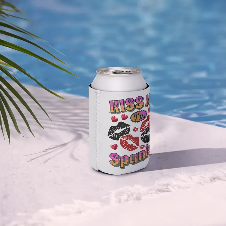 Kiss Me m Spanish Can Cooler product image (8)