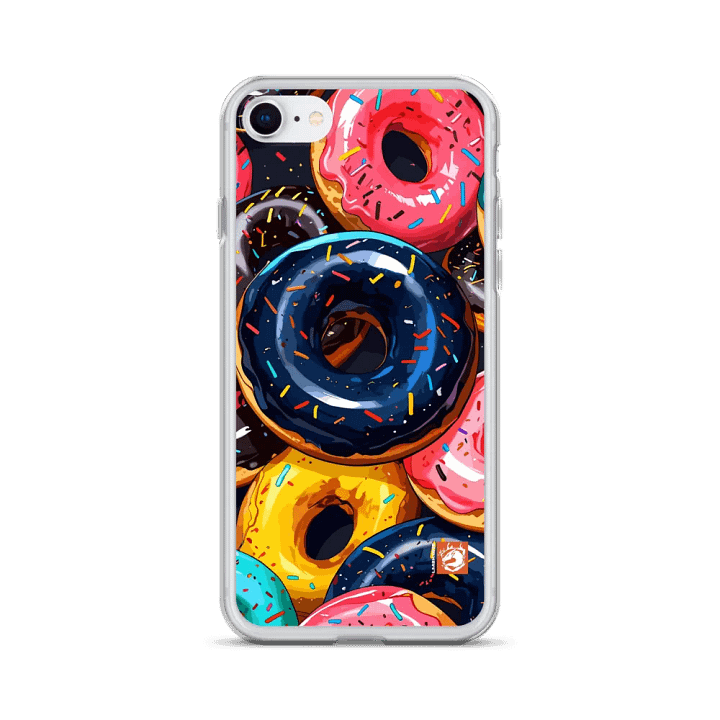 Big Donuts Pattern iPhone® Case product image (24)