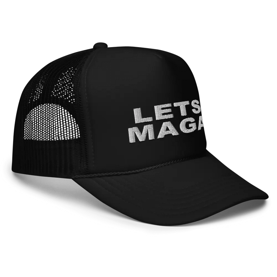 LET'S MAGA Foam Trucker Hat product image (4)