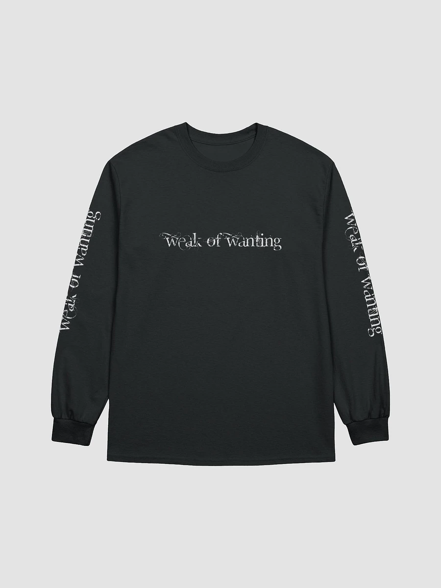 Weak Of Wanting 'Dark Bride' Long Sleeve T-Shirt (Front, Back & Sleeve Print) product image (2)