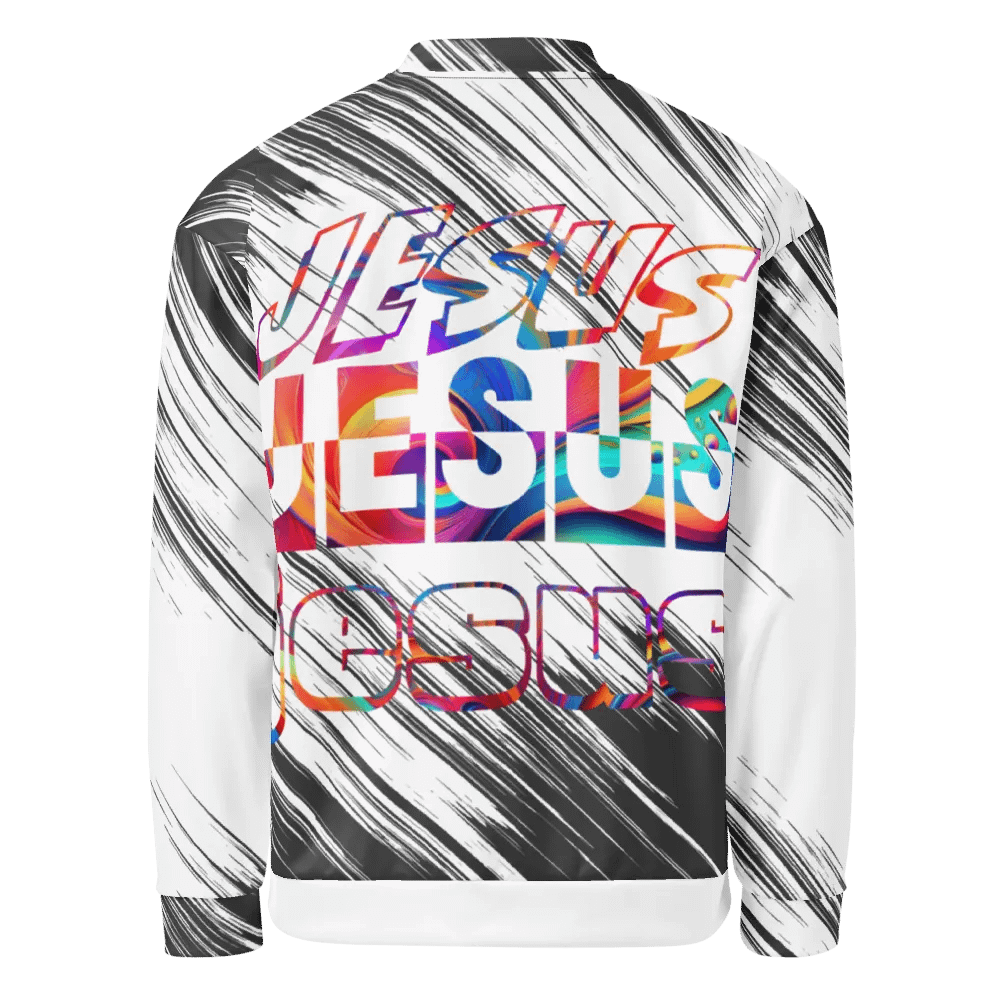 The Name of Jesus Collection - All-Over Print Bomber Jacket product image (2)