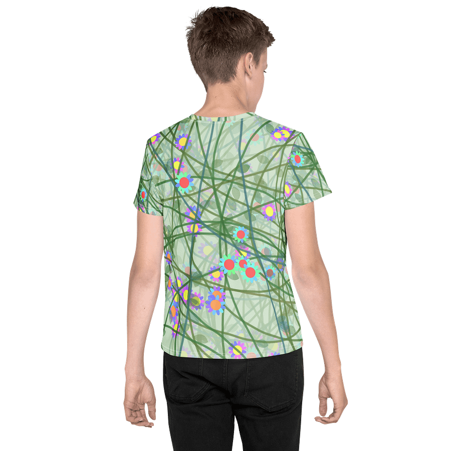 Vivid Vines Youth T-Shirt product image (2)