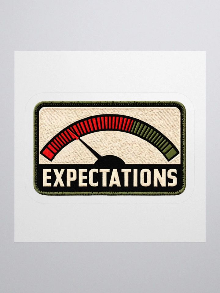 Expectations Meter Sticker product image (1)