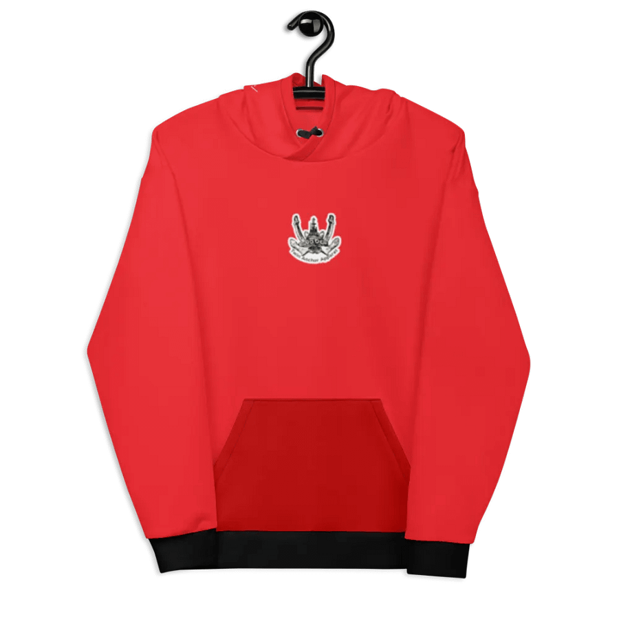 Red Foss tug Sketch Hoodie product image (10)