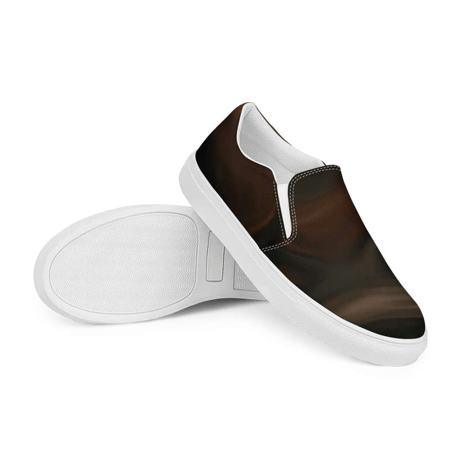 Womens Camouflage Pattern Canvas Slip-On Shoes product image (12)