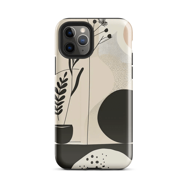 Minimalist Plant Design iPhone® Tough Case product image (49)