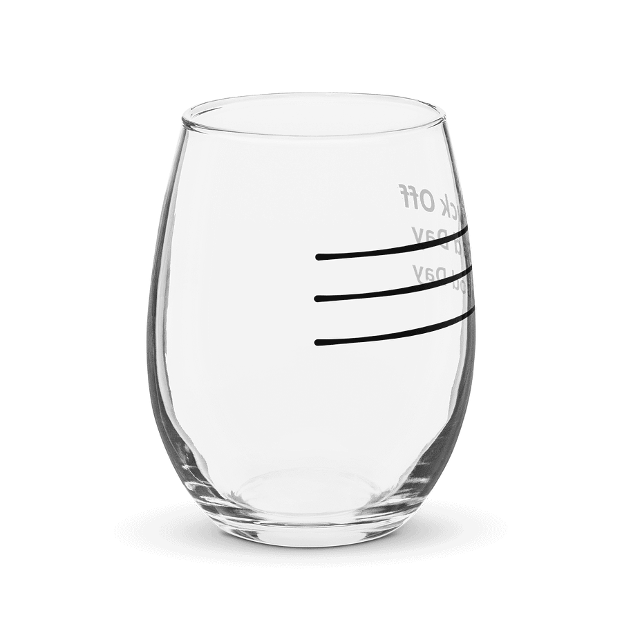 Bold and Unapologetic Stemless Wine Glass product image (4)