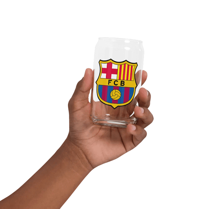 Barcelona Soccer Team - Can-Shaped Glass product image (2)