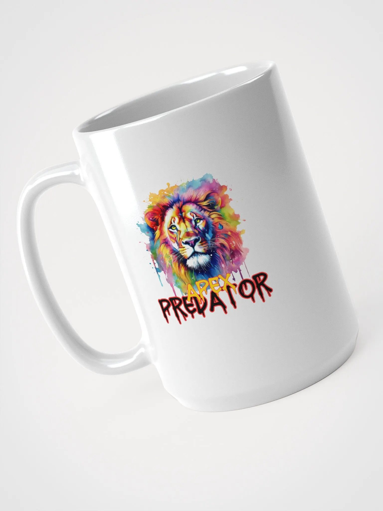 Vibrant Lion Apex Predator Mug product image (3)