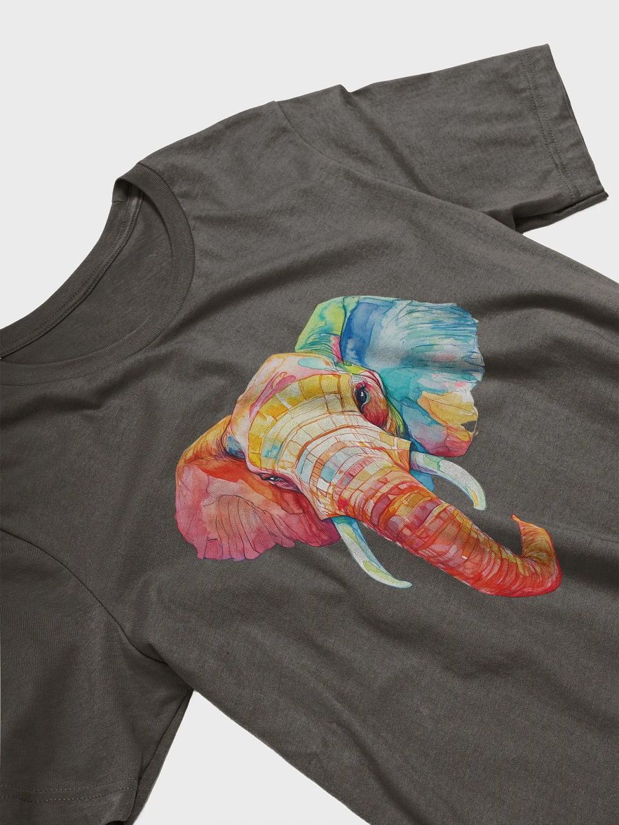 Vibrant Elephant Head Graffiti Tee product image (30)