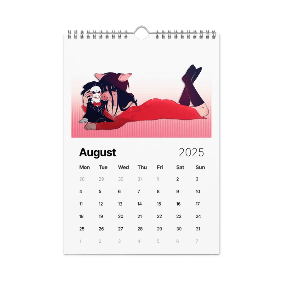 PIN-UP SLASHER HORROR CALENDAR product image (5)