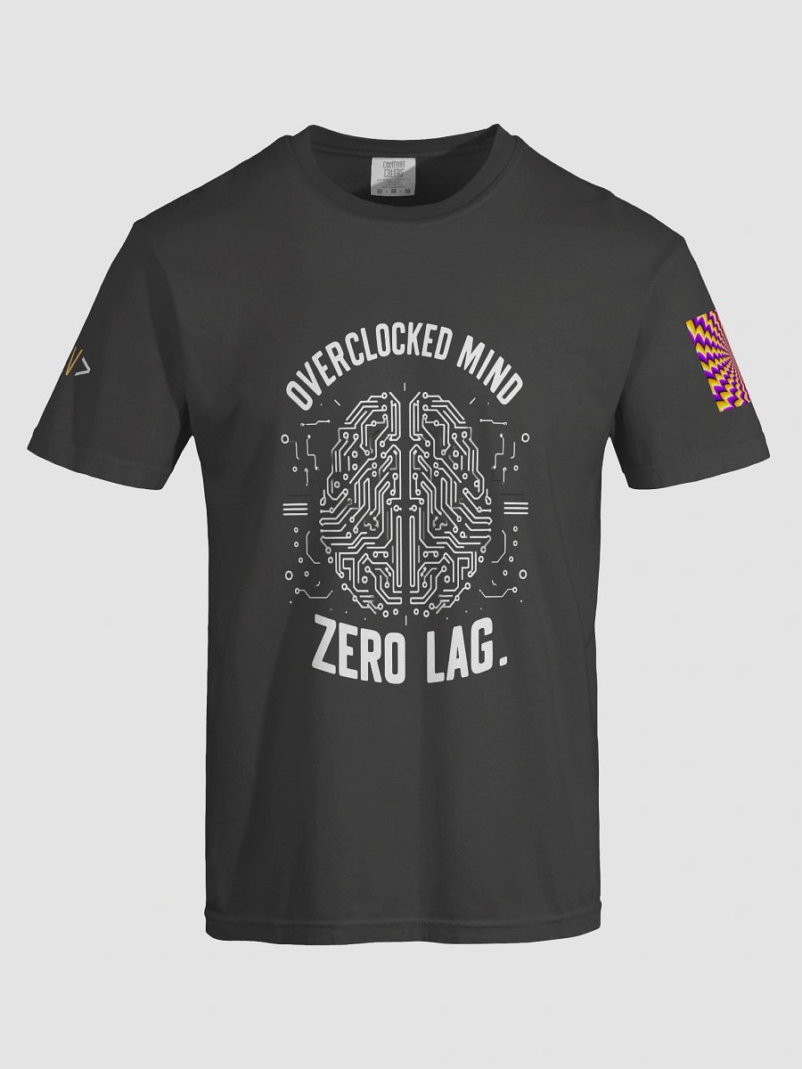 Overclocked Mind Tee – Minimalist Techwear for Coders product image (15)