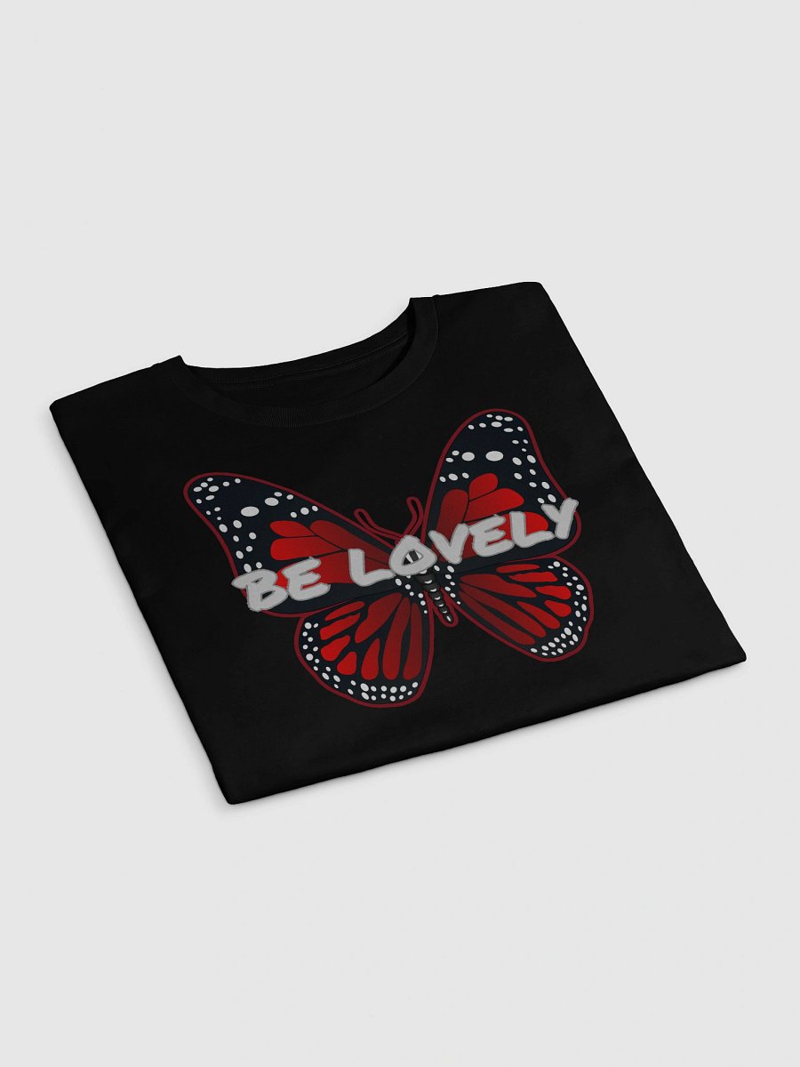 Be Lovely Butterfly Hand-Drawn Crop Top Women product image (16)