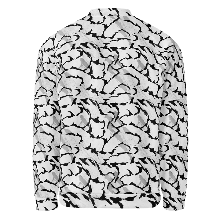 Black White Bomber Jacket product image (2)