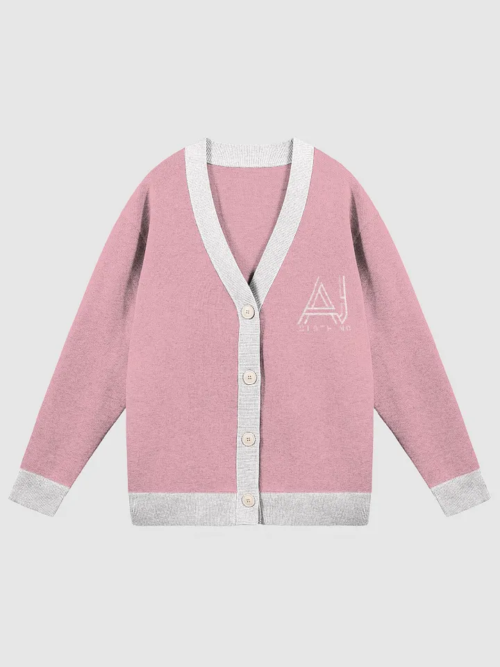 AJ Ladies Cardigan Pink product image (1)