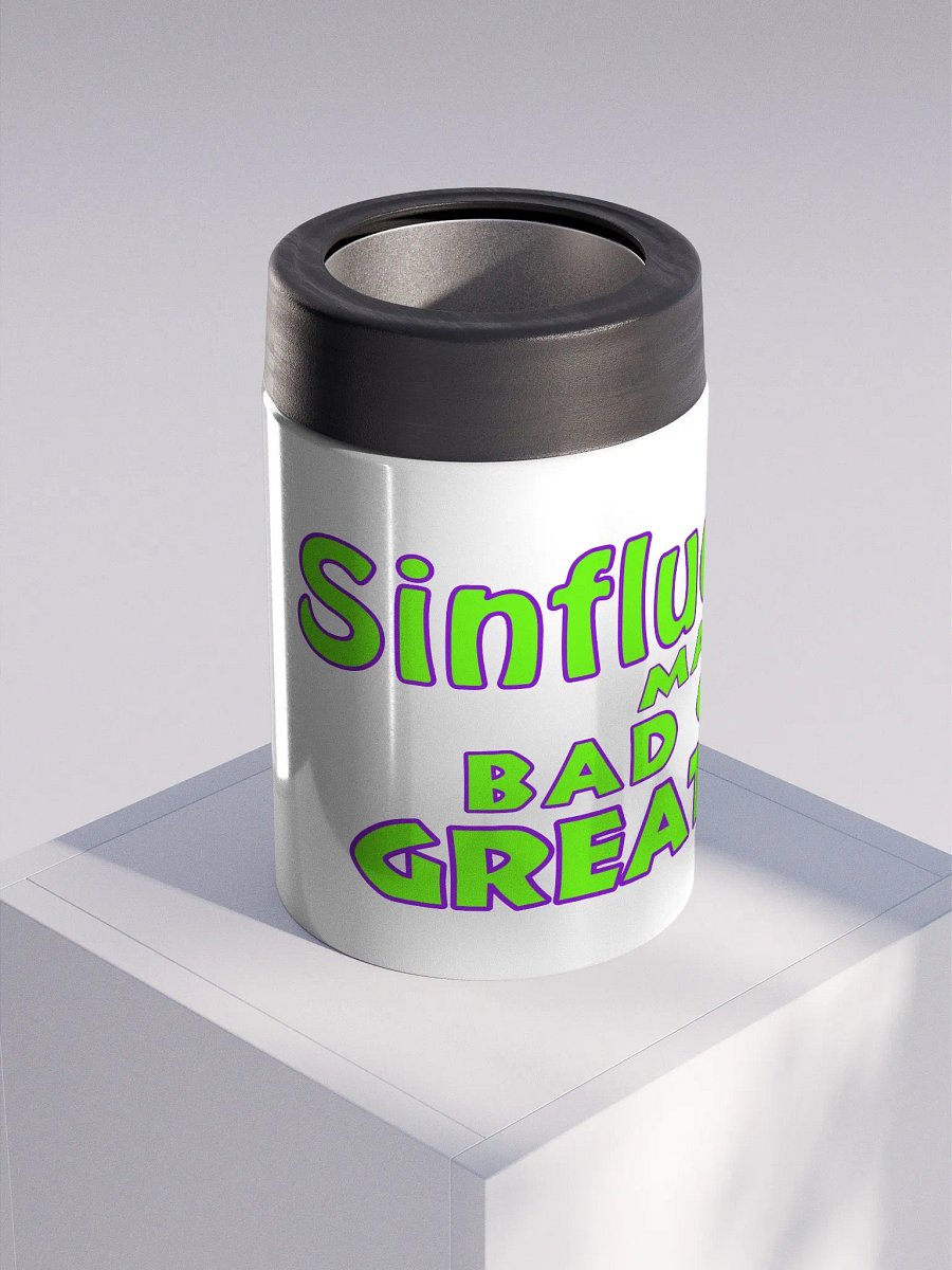 SinfIuencer13 "Make Bad Gamers Great Again" Stainless Steel Koozie product image (3)