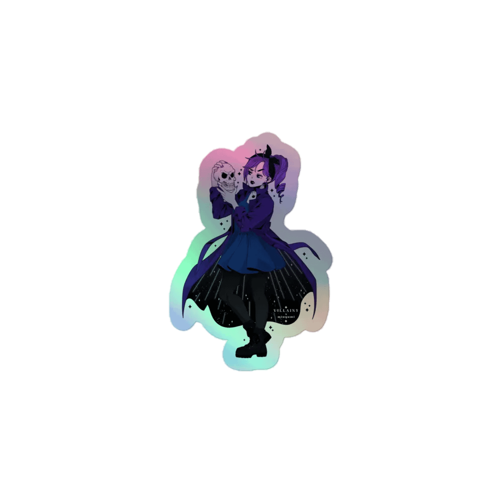 Villainyvs the Cursed Holographic Sticker | Villainyvs product image (1)