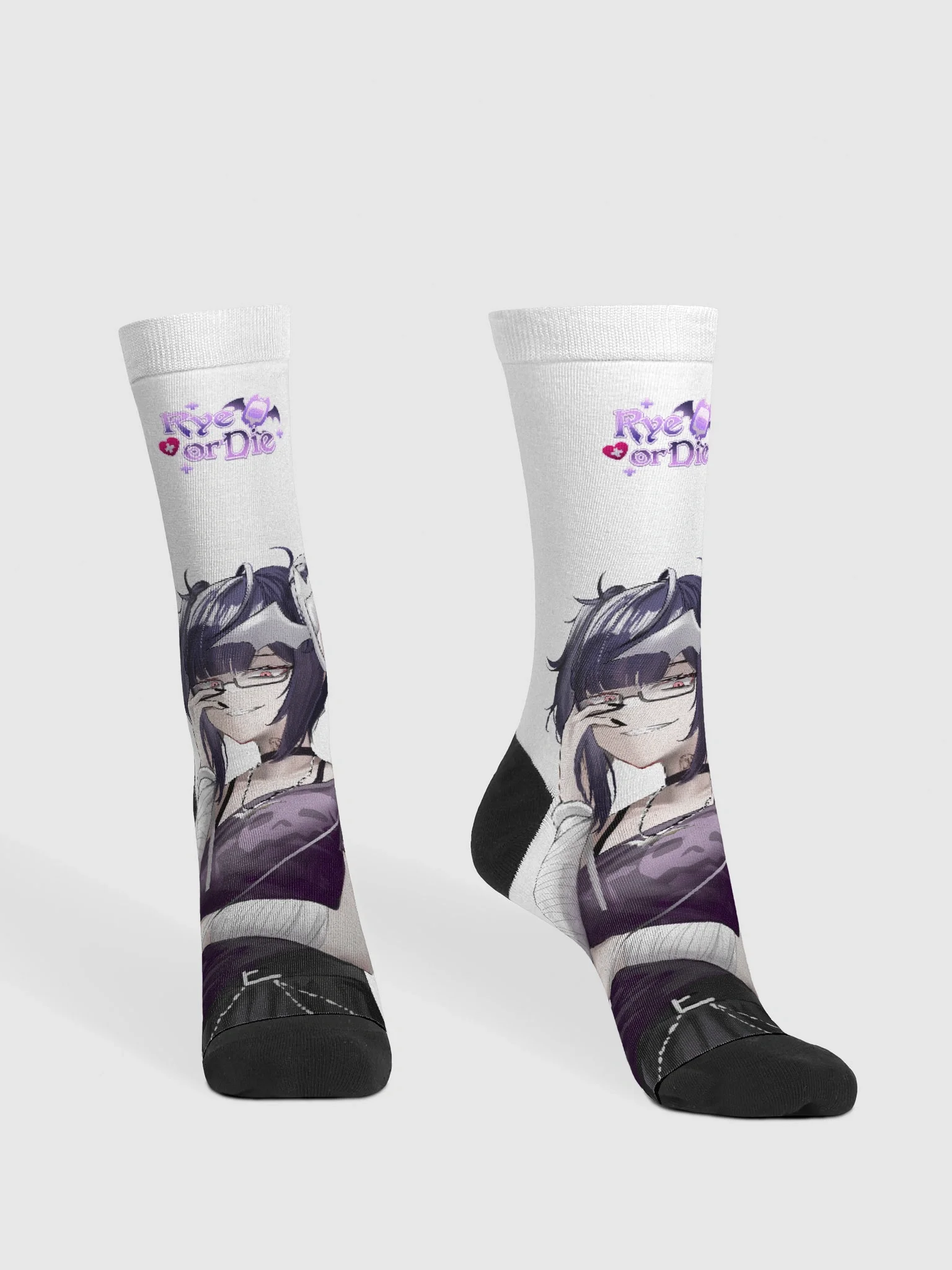 Diabolical Rye Crew Socks product image (2)