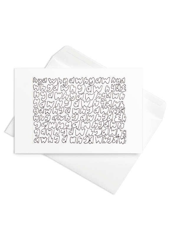 hyaw hyaw hyaw greeting card product image (2)