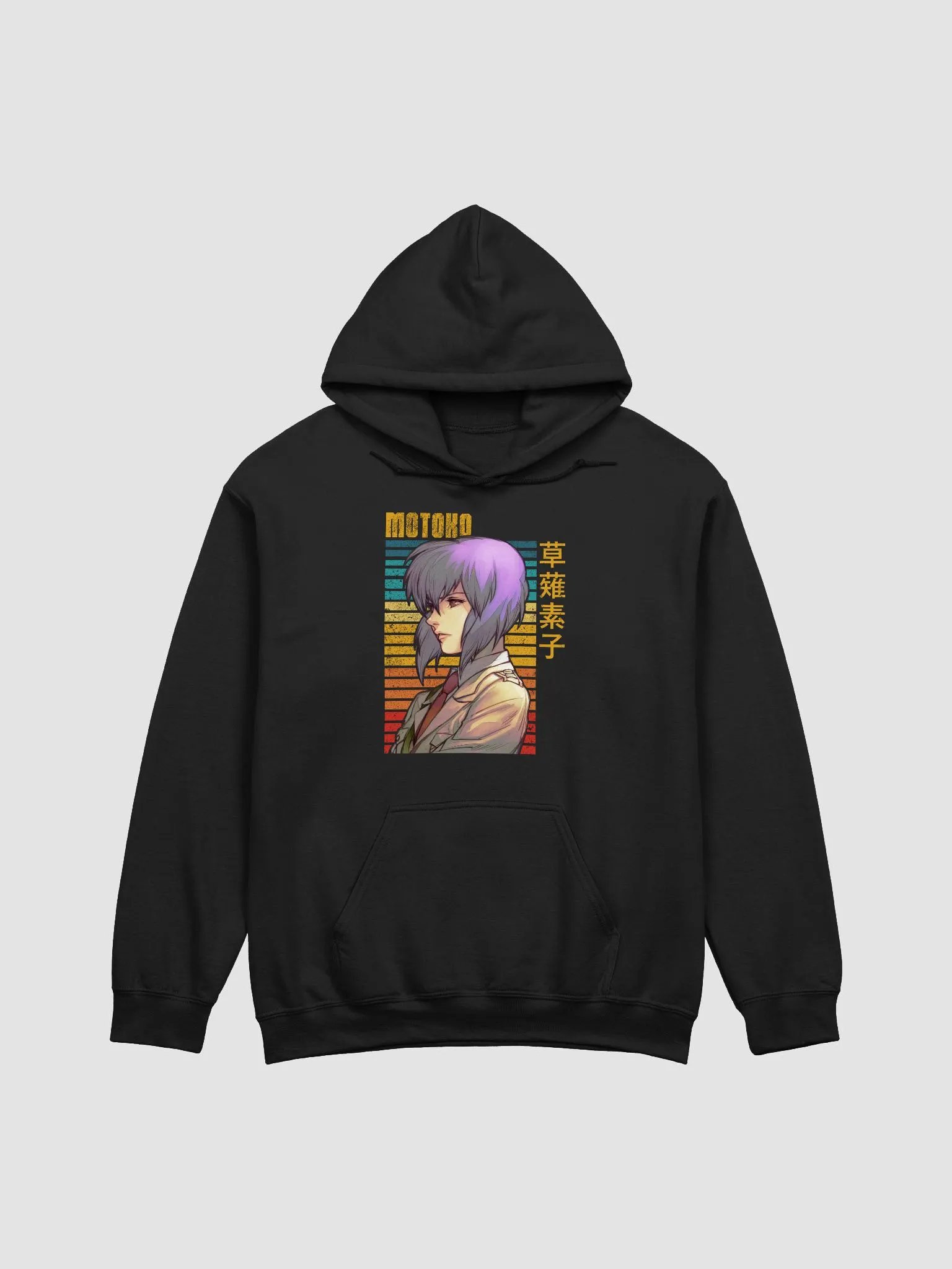 Ghost in the Shell - Motoko Kusanagi Retro Vibes Sweatshirt product image (1)