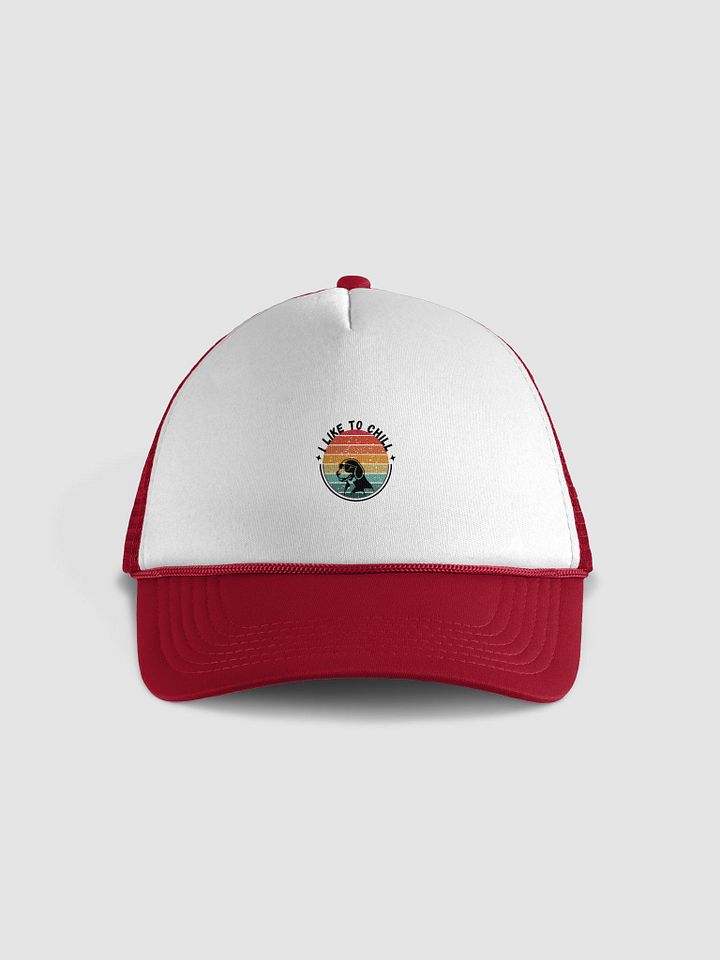 I Like to Chill Foam Trucker Hat product image (1)